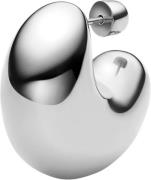 Maria Black Tryvann Dome Earring Silver One Size - Creoler hos Magasin