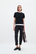 InWear Nikkyiw Slim Pant Kvinde Black Bukser Med Smalle Ben Slim Fit S...