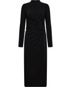 InWear Solanaiw LS Dress Kvinde Black Maxi Kjoler Str L - hos Magasin