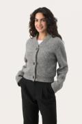 Part Two Lettiepw CA Kvinde Medium Grey Melange Cardigans Regular Fit ...