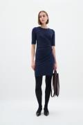 InWear Solanaiw Dress Kvinde Stormy Navy Midi Kjoler Str L - hos Magas...