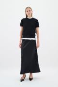 InWear Sendraiw Bias Skirt Kvinde Black Maxi Nederdele Str 40 - hos Ma...