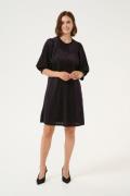 Kaffe Kacaca Short Dress Kvinde Black Deep Cc. Midi Kjoler Str L - hos...