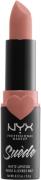 NYX PROFESSIONAL MAKEUP Suede Matte Lipstick 3.5 G - Lipgloss hos Maga...