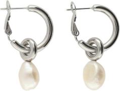 My Jewellery Hoops With Pearl - Creoler hos Magasin