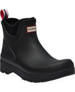 Hunter Mens Play Chelsea Neoprene Boot Kvinde Black Gummistøvler Str 4...