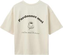 Sofie Schnoor Tshirt Kvinde Light Sand Kortærmede T-shirts Str L - Bom...