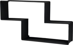 Gubi Dédal Shelf Soft Black Semi Matt Sort Str 1955 - Hylder hos Magas...