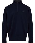 Polo Ralph Lauren Luxury Jersey Quarterzip Pullover Mand Aviator Navy ...