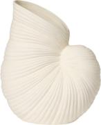 ferm LIVING Shell Vase Off-white Off-white Str ACCESSORIES - Vaser hos...