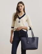 Lauren Ralph Lauren Faux Pebble Grainrvrsble Tote-tte- One size - Skul...