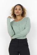 soyaconcept Scdollie 446 Kvinde 97580 Mineral Green Melange Cardigans ...