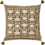 Bungalow Cushion 60x60cm Savannah Oliv Olive Str 60 x 60 cm - Pyntepud...