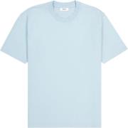 NN07 Adam EMB Tshirt 3209 Mand Winter Sky Kortærmede T-shirts Str L - ...