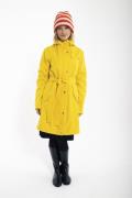 Danefæ Danerainlover Raincoat Kvinde Dark Yellow Regnjakker Str L - Ny...