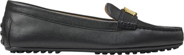 Lauren Ralph Lauren Burnished Calfbarnsbury-fl-csl Kvinde Sort Loafers...