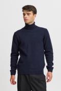 Casual Friday Cfkarl Roll Neck Bounty Knit Mand Navy Blazer Turtleneck...