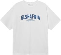 BLS Hafnia Backstage HW Tshirt Mand White Kortærmede T-shirts Str Larg...