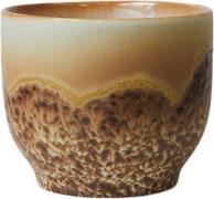 HK Living 70s Ceramics Café cup Shell Brown/beige - Kopper Med Hank ho...