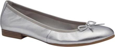 Tamaris 122116-41 Kvinde Silver Ballerinaer Str 38 - hos Magasin