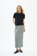 InWear Aidaiw Skirt Kvinde Agave Green Maxi Nederdele Str L - hos Maga...