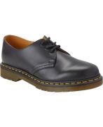 Dr. Martens 1461 Black Smooth Mand Sort Loafers Str 40 - Læder hos Mag...