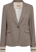 Mos Mosh Mmblake Karlie Blazer Kvinde Chocolate Chip Blazere Str 40 - ...