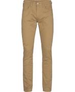 Levi's 511 Slim Harvest Gold Sueded S Mand Hvid Chinos Slim Fit Str W3...