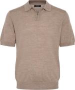 Matinique Mapolo V SS Mand Khaki Melange Sweaters Str L - hos Magasin