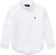 Polo Ralph Lauren Pinpoint Oxfordslim Fit-tp-sht Str 5 / 5 år - Hvid S...