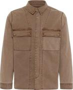 Wood Wood Wwfabian Mand Potting Soil Overshirts Str L - hos Magasin