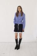 Designers Remix Arthur Waist Shirt Kvinde Multi Langærmede Skjorter St...