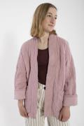 Danefæ Danekatrin Quilt Jacket Cold Rose Kvinde Cold Rose Skjorter Str...