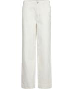 FIVEUNITS Ericafv Kvinde Eggshell Straight Jeans Str 25 - hos Magasin