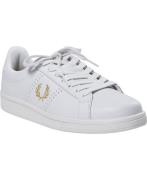 Fred Perry B6312 Mand White/m Gold Sneakers Str 40 - hos Magasin