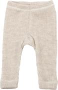 Joha Leggings Str 9-12 mdr / 80 - Creme Leggings Merino hos Magasin