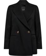 Sand Raisa Blazer Kvinde Sort Blazere Str 40 - hos Magasin