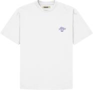 Woodbird Wbbaine Eat Tee Mand White Kortærmede T-shirts Str L - hos Ma...