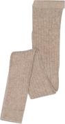 mpKids Cotton rib Leggings Str 2 år / 90 cm - Light Brown Melange Strø...