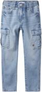 Name It Nkmsilas TAP Cargo Jeans 6650az NO Str 128 - Blå Jeans Denim h...