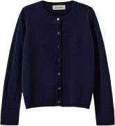 Sofie Schnoor Cardigan Str 8 år / 128 cm - Navy Cardigans Uld hos Maga...