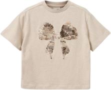 Sofie Schnoor Astask Tshirt Kvinde Beige Kortærmede T-shirts Str 3 år ...