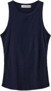 Sofie Schnoor Top Kvinde Navy Toppe Str L - hos Magasin