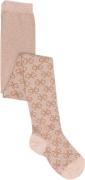 mpKids Nanna Glitter Tights Str 6-12 mdr / 70 cm - Lyserød Strømper ho...