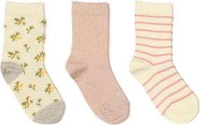 mpKids Thora Socks 3-pack Str 22/24 - Cream Strømper hos Magasin