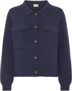 Fransa Frita CAR 1 Kvinde Navy Blazer Cardigans Regular Fit Str L - ho...