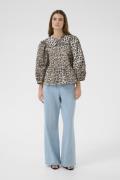 Karen by Simonsen Kbulrike Nette Blouse Kvinde Ulrike Print - Simply T...