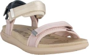 Woden Line Lite Kvinde Ivory Multi Flade Sandaler Str 40 - hos Magasin