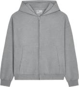 Colorful Standard Organic Oversized Zip Hood Mand Heather Grey Sweatsh...