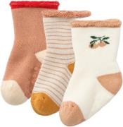 Liewood Eloy Baby Socks 3pack Peach / Sand Str 17/18 - Peach / Sandy M...